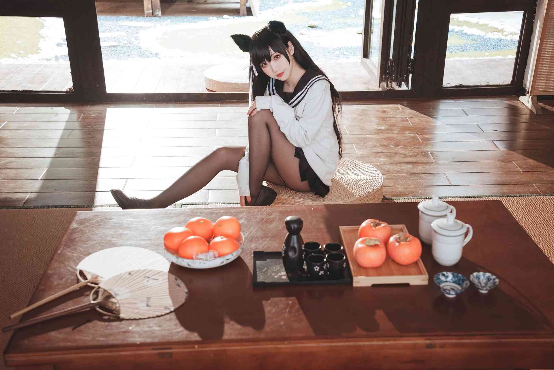 NO.105面饼仙儿爱宕JK002精彩写真【47P】-可宝主